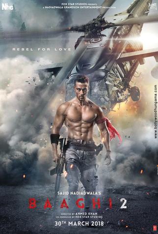 Poster 2 de Filme Baaghi 2 (2018)