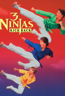 3 Ninjas Contra-Atacam - Poster / Capa / Cartaz - Oficial 4
