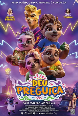 Poster 4 de Filme Deu Preguiça (2024)