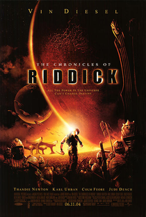 A Batalha de Riddick - Poster / Capa / Cartaz - Oficial 2