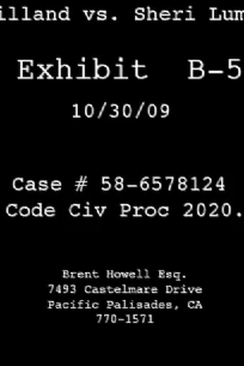 Poster de Curta Exhibit B-5 (2010)