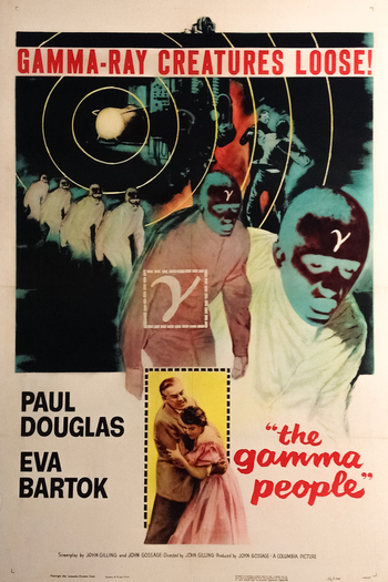 Poster de Filme Os Monstros do Raio Gama (1956)
