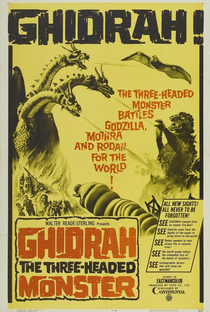 Ghidrah, o Monstro Tricéfalo - Poster / Capa / Cartaz - Oficial 3