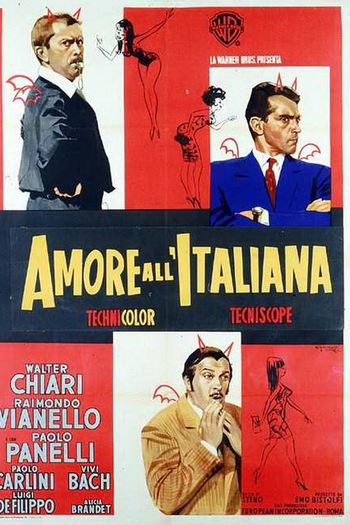 Poster de Filme Amor à Italiana (1966)