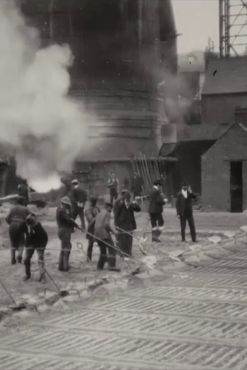 Poster de Curta Tapping a Blast Furnace (1899)