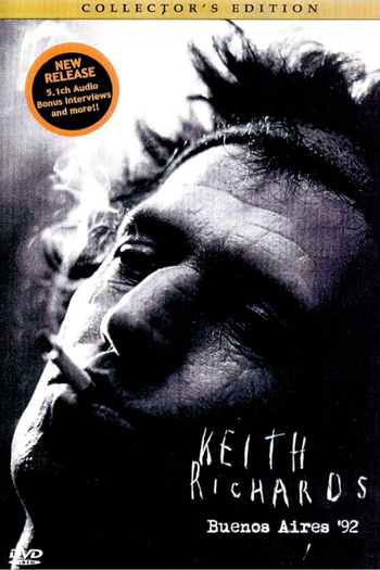 Poster de Filme Keith Richards - Buenos Aires '92 (1992)