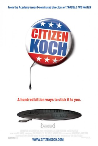 Poster 1 de Filme Citizen Koch (2013)