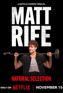 Matt Rife: Seleção Natural - Poster / Capa / Cartaz - Oficial 1