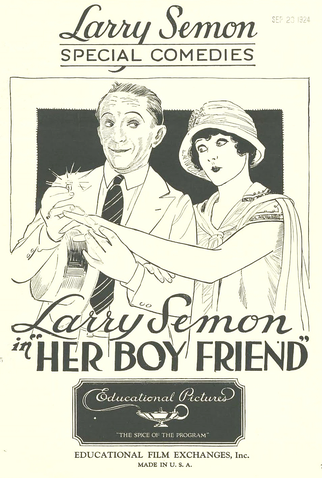 Poster 1 de Curta Her Boy Friend (1924)