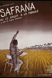 Safrana, ou o direito á Palavra - Poster / Capa / Cartaz - Oficial 1
