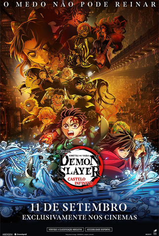 Poster 1 de Filme Demon Slayer: Kimetsu no Yaiba - Castelo Infinito (2025)