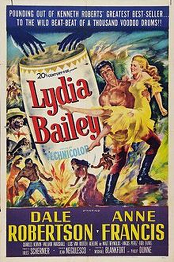 Poster de Filme Lydia Bailey, A Feiticeira do Haiti (1952)