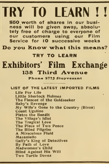 Poster de Curta A Little Sherlock Holmes (1909)