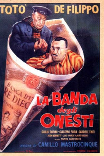 Poster de Filme A Quadrilha dos Honestos (1956)