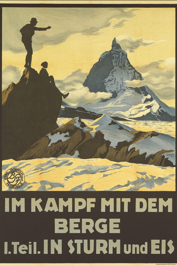 Poster de Filme Im Kampf mit dem Berge - 1. Teil: In Sturm und Eis - Eine Alpensymphonie in Bildern (1921)
