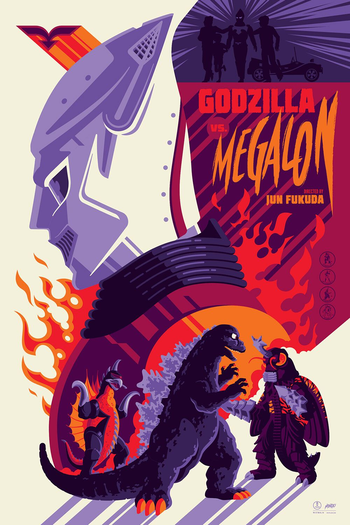  de Filme Godzilla vs. Megalon (1973)