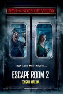 Escape Room 2: Tensão Máxima - Poster / Capa / Cartaz - Oficial 3