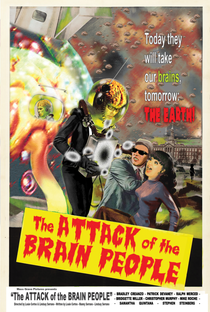 The Attack of the Brain People - Poster / Capa / Cartaz - Oficial 1