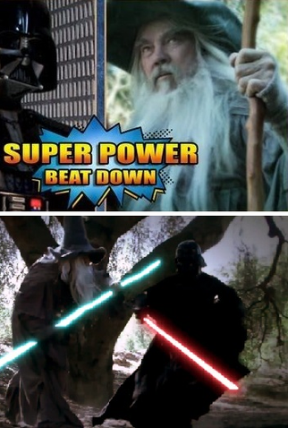 Poster 1 de Curta Darth Vader vs. Gandalf (2012)