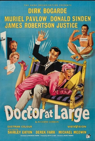 Poster 2 de Filme Não Diga Doutor (1957)