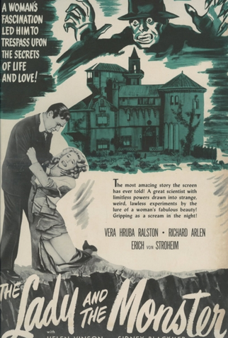 Poster 1 de Filme A Dama e o Monstro (1944)