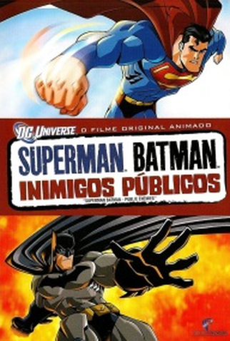 Poster 2 de Filme Superman & Batman: Inimigos Públicos (2009)
