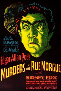 Os Assassinatos da Rua Morgue - Poster / Capa / Cartaz - Oficial 1