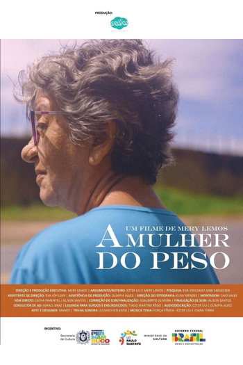 Poster de Curta A Mulher do Peso (2025)