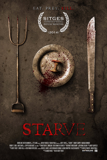 Poster de Filme Starve (2015)