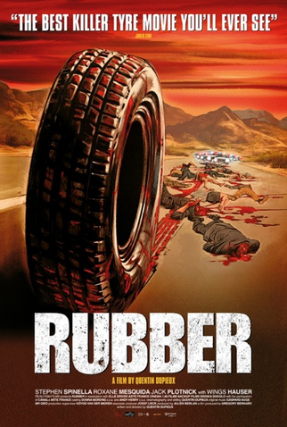 Poster 2 de Filme Rubber, O Pneu Assassino (2010)