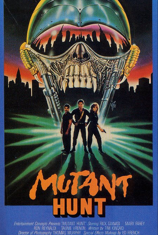 Poster 3 de Filme Mutant Hunt: O Exterminador de Humanóides (1987)