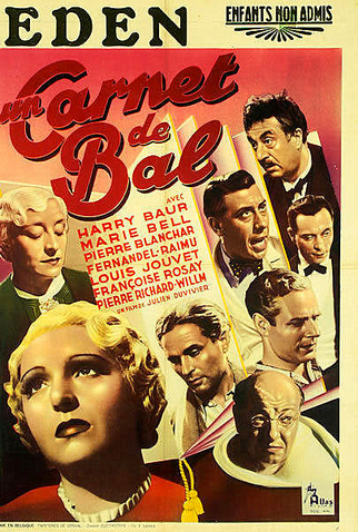 Poster 3 de Filme Um Carnê de Baile (1937)