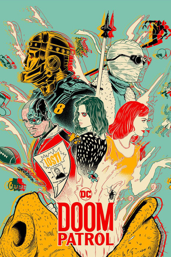 Poster de Franquia Doom Patrol (2019)
