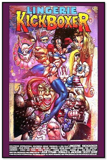 Poster de Filme Lingerie Kickboxer (1998)