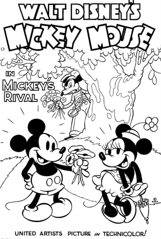 Poster 3 de Curta O Rival do Mickey (1936)