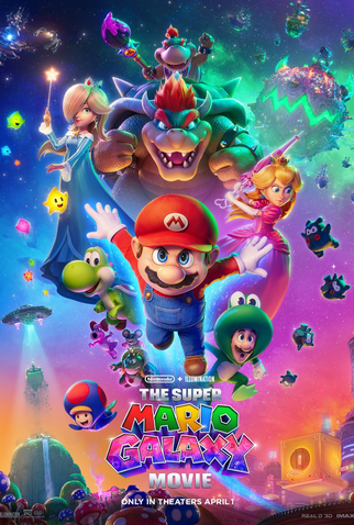Poster 2 de Filme Super Mario Galaxy: O Filme (2026)