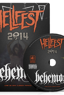 BEHEMOTH - Hellfest 2014 - Poster / Capa / Cartaz - Oficial 1