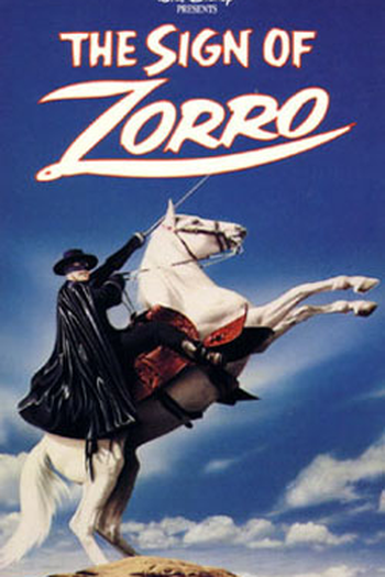 Poster de Filme O Signo do Zorro (1958)