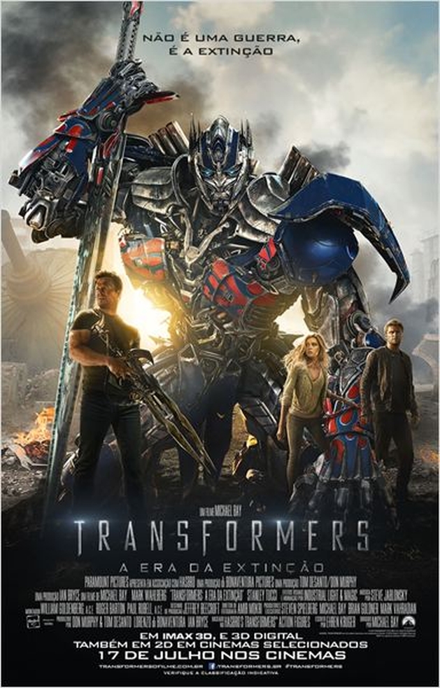 FILMES E GAMES - E tudo sobre a cultura POP | Transformers - A era da Extinção (Transformers - Age of Extinction) - Crítica
