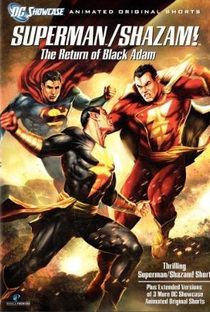 DC Showcase: Superman & Shazam! - O Retorno do Adão Negro - Poster / Capa / Cartaz - Oficial 2