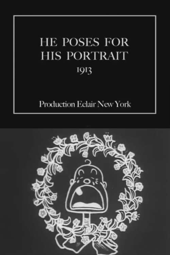 Poster de Curta He Poses for His Portrait (1913)