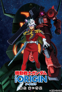 Mobile Suit Gundam: A Origem - Parte 6: Ascensão do Cometa Vermelho - Poster / Capa / Cartaz - Oficial 1