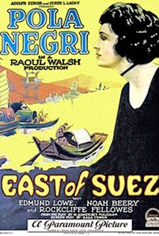 Poster 1 de Filme A Leste de Suez (1925)