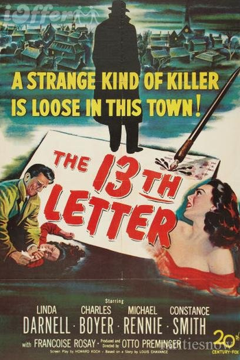 Poster de Filme Cartas Envenenadas (1951)