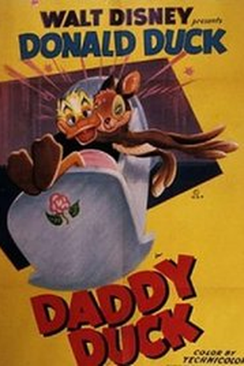 Poster de Curta Daddy Duck (1948)