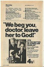 O Direito de Matar: O Caso Karen Ann Quinlan (In the Matter of Karen Ann Quinlan)