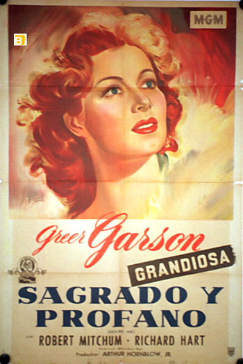 Poster de Filme Sagrado e Profano (1947)