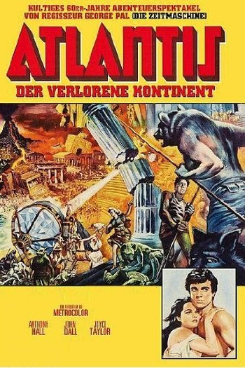  de Filme Atlântida, O Continente Perdido (1961)