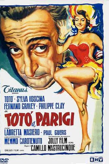 Poster de Filme Toto em Paris (1958)