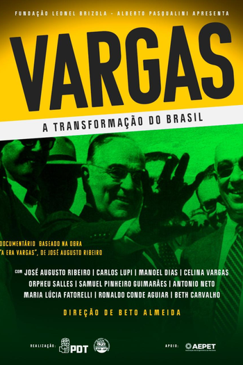 Poster de Filme Vargas, a transformação do Brasil (2023)